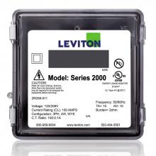 Leviton 2R208-11 - GY 3ELMT MTR 120/240/208V3PH4WI 100AOUTD.