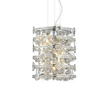 Eurofase 20390-013 - Mica, 3Lt Pendant, Chrome. Clear