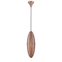 Eurofase 28379-011 - LOZZO,1LT PENDANT,COPPER