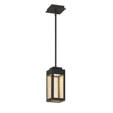 Eurofase 35928-010 - COOP,1LT LED PENDANT,MATTE BLK