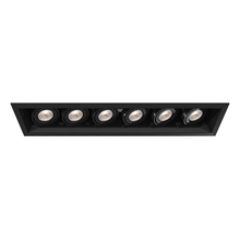 Eurofase TE116A-01 - MULT,MR16,TRM,6LT,50W,BLK/BLK