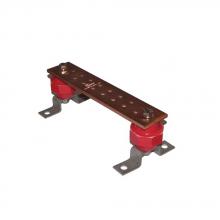 Burndy-US, a Hubbell affiliate BBB424UD - BUSBAR1/4X4X24UNDRILLED