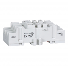 Schneider Electric 8501NR82 - Relay Socket, Harmony 8501N, 11 tubular pins, si
