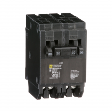 Schneider Electric HOMT2020230 - Tandem circuit breaker, Homeline, 2 x 1 pole at