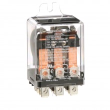 Schneider Electric 389FXCXC1-240A - Power relay, SE Relays, 3PDT, 20A, 240 VAC, side