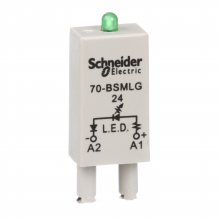 Schneider Electric 70-BSMLG-24 - Protection module with LED indicator, SE Relays,