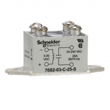 Schneider Electric 70S2-03-C-25-S - Solid State Relays, SPSTNO, panel mounted, screw