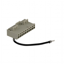 Schneider Electric ABE7BV10 - connection sub-base accessory - snap-on terminal