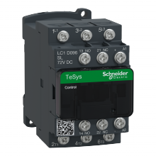Schneider Electric LC1D096SL - IEC contactor, TeSys Deca, nonreversing, 9A, 5HP