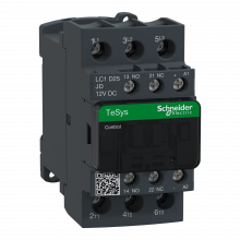 Schneider Electric LC1D25JD - IEC contactor, TeSys Deca, nonreversing, 25A, 15