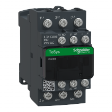 Schneider Electric LC1D386BD - IEC contactor, TeSys Deca, nonreversing, 38A, 20