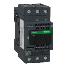 Schneider Electric LC1D65A3BD - IEC contactor, TeSys Deca, nonreversing, 65A, 40