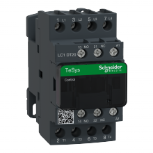 Schneider Electric LC1DT20P7 - IEC contactor, TeSys Deca, nonreversing, 20A res