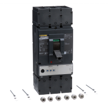 Schneider Electric LDL36400CU31X - Circuit breaker, PowerPacT L, 400A, 3 pole, 600V