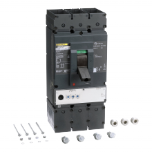 Schneider Electric LGP36400U31X - Circuit breaker, PowerPacT L, 400A, 3 pole, 600V