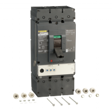 Schneider Electric LJP36400U31X - Circuit breaker, PowerPacT L, 400A, 3 pole, 600V