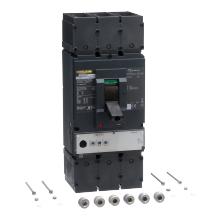 Schneider Electric LLL36600U31X - Circuit breaker, PowerPacT L, 600A, 3 pole, 600V
