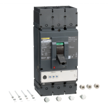 Schneider Electric LLM36600U31X - Circuit breaker, PowerPacT L, 600A, 3 pole, 600V