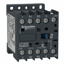 Schneider Electric LP1K09008BD3 - Contactor, TeSys K, 4P, 2 NO + 2 NC, AC-1, lt or
