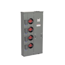 Schneider Electric MP44125 - Meter center, MP Meter-Pak, 4 sockets, no bypass