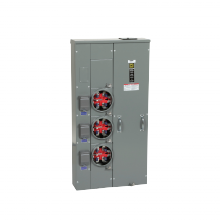 Schneider Electric MPH33125 - Meter center, MP Meter-Pak, 3 sockets, horn bypa