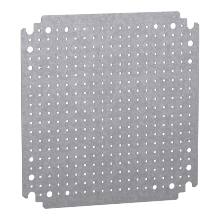 Schneider Electric NSYMF33 - Microperforated mounting plate H300xW300 w/holes