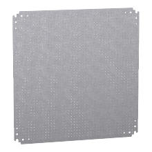 Schneider Electric NSYMF66 - Microperforated mounting plate H600xW600 w/holes