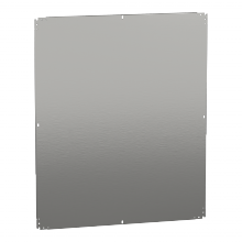 Schneider Electric NSYMM1210 - Plain mounting plate H1200xW1000mm Galvanised sh