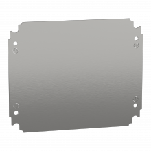 Schneider Electric NSYMM3025 - Plain mounting plate H300xW250mm made of galvani
