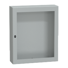 Schneider Electric NSYS3D121030T - Wall mounted steel enclosure, Spacial S3D, trans