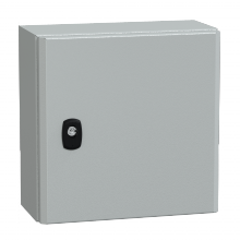 Schneider Electric NSYS3D3315P - Wall mounted steel enclosure, Spacial S3D, plain