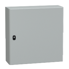 Schneider Electric NSYS3D6620 - Wall mounted steel enclosure, Spacial S3D, plain