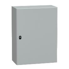 Schneider Electric NSYS3D8630 - Wall mounted steel enclosure, Spacial S3D, plain