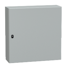 Schneider Electric NSYS3D8825 - Wall mounted steel enclosure, Spacial S3D, plain