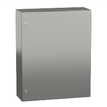 Schneider Electric NSYS3X10830 - Wall mounted enclosure, Spacial S3X, stainless s