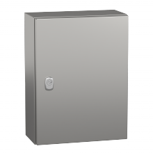 Schneider Electric NSYS3X4315 - Wall mounted enclosure, Spacial S3X, stainless s