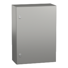 Schneider Electric NSYS3X7525H - Wall mounted enclosure, Spacial S3X, stainless s