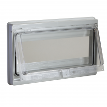 Schneider Electric NSYMW10MK - Modular front panel with sealed window. Opening