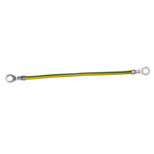 Schneider Electric NSYEL3525D8 - Earth leads section 25mm², length 350mm, eyelet