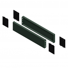 Schneider Electric NSYSPS12100 - Side panels for the plinth, PanelSeT SFN, Spacia