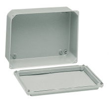 Schneider Electric NSYDB88M - Metal industrial cut-out box - low plain cover -