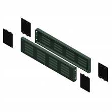 Schneider Electric NSYSPV8100 - Plinth ventilated side panels, PanelSeT SFN, Spa
