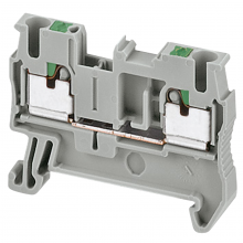 Schneider Electric NSYTRP22AR - Terminal block, Linergy TR, push-in type, feed t