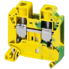 Schneider Electric NSYTRV162PE - Terminal block, Linergy TR, green-yellow, 16mm2,