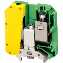 Schneider Electric NSYTRV502PE - Terminal block, Linergy TR, green-yellow, 50mm2,