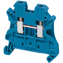Schneider Electric NSYTRV22BL - Terminal block, Linergy TR, blue, 2.5mm2, passth