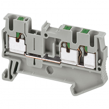 Schneider Electric NSYTRP23 - Terminal block, Linergy TR, push-in type, feed t