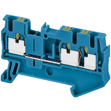 Schneider Electric NSYTRP23BL - Terminal block, Linergy TR, push-in type, feed t