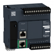Schneider Electric TM221CE16T - logic controller, Modicon M221, 16 IO, 9 DI, 7 D