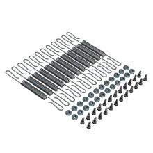 Schneider Electric VRKP4YYYYY00023 - 12 helical spring with rolls and fasteners, set